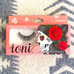Ioni cosmetics hand made faux mink lashes